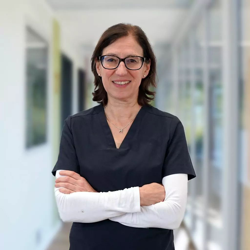 Astrid Thelen, Tierärztin am Tierärztezentrum Neuland Bergheim