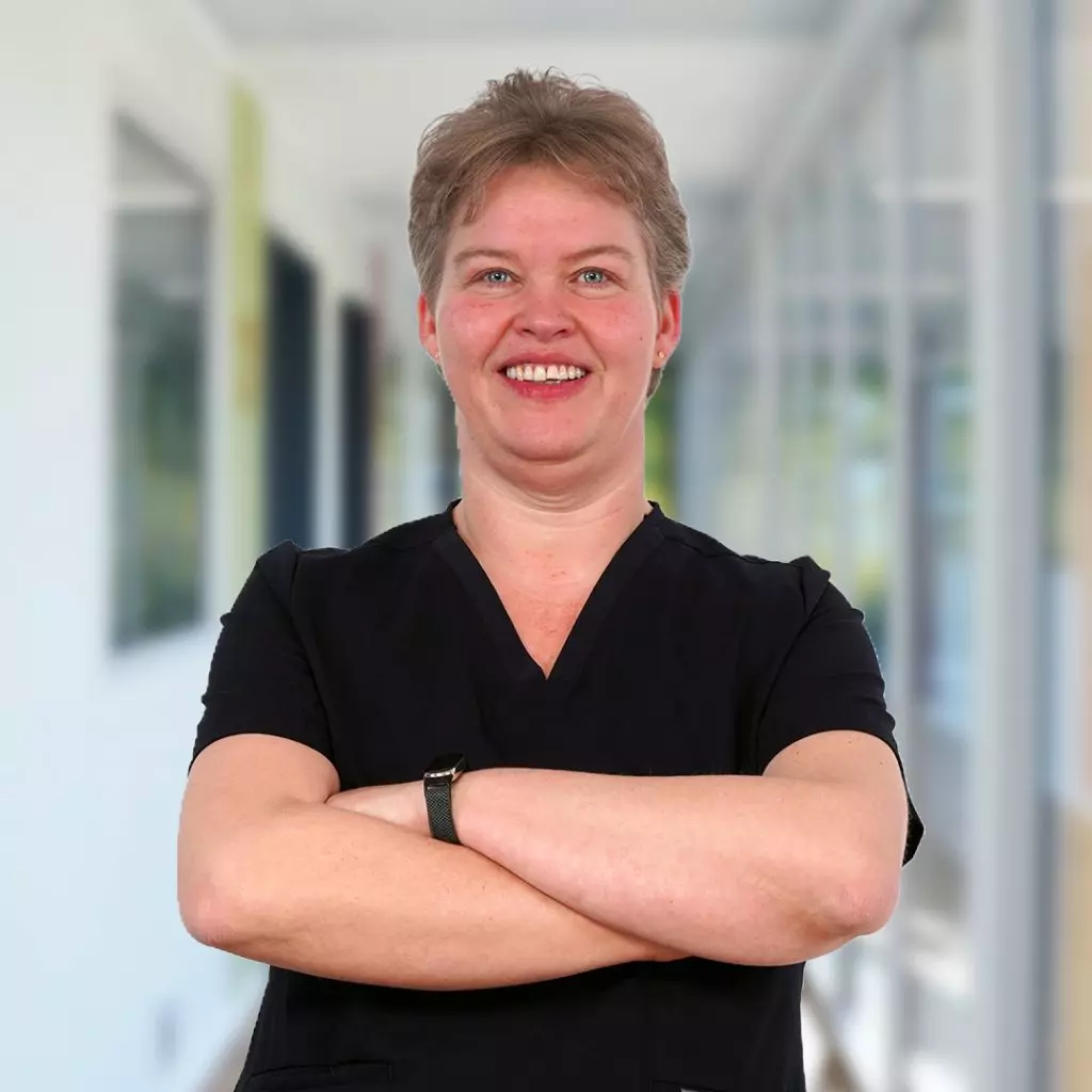 Kerstin Wiesbaum, Empfang am Tierärztezentrum Neuland Bergheim
