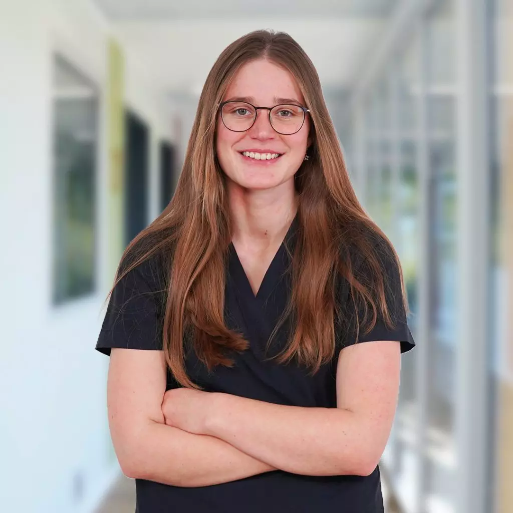 Lisa Marie Vietzke, Auszubildende am Tierärztezentrum Neuland Bergheim